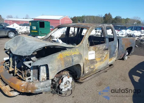 2008 Chevrolet Silverado 1500 Ltz z USA, uszkodzony, nr VIN 2GCEK19J581236080